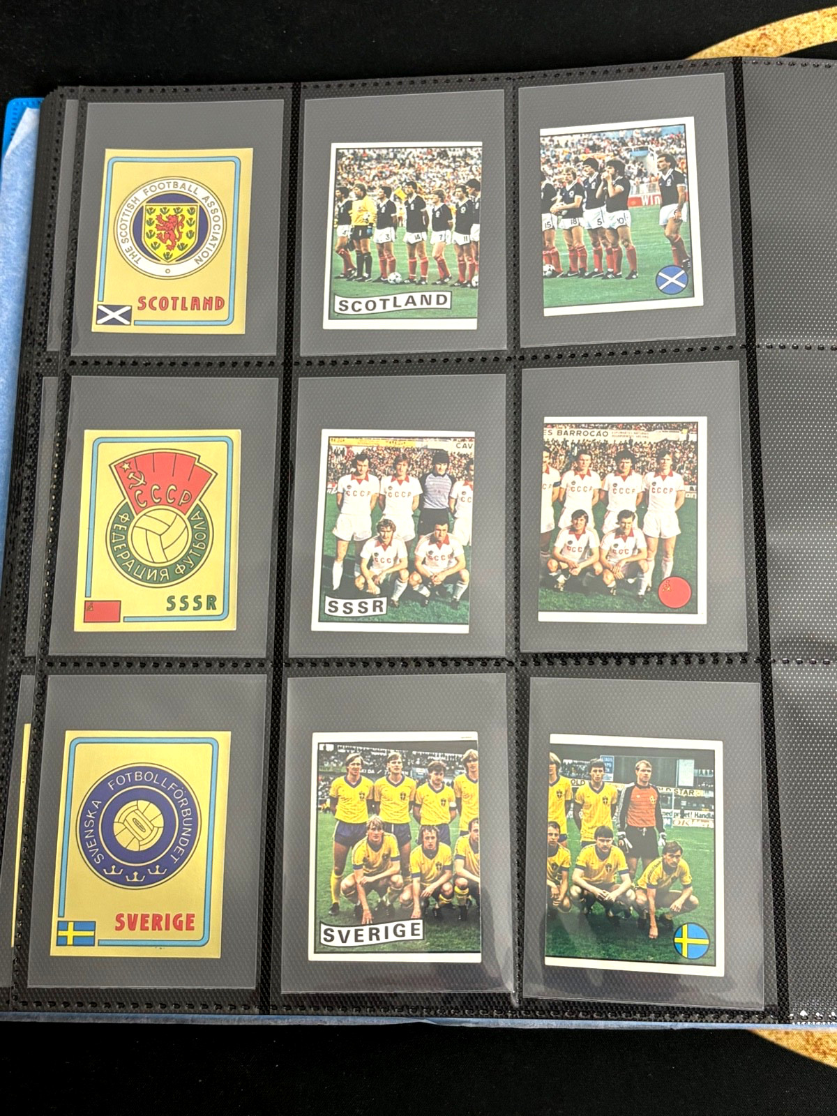 1984 Panini EURO 84 France Complete Loose Non-stuck Sticker Collection + Packet