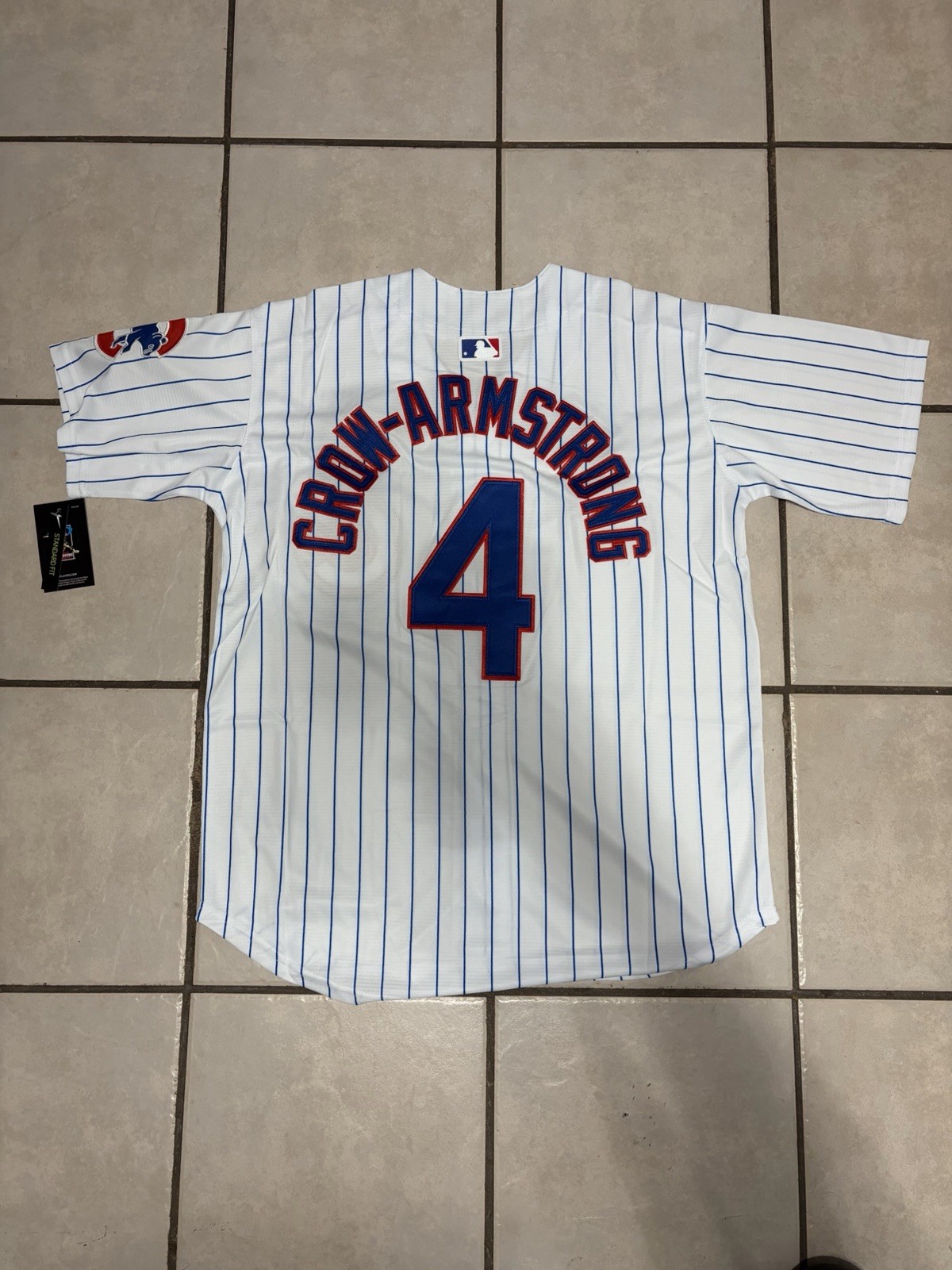 Chicago Cubs Pete Crow-Armstrong Home Stitched Jersey