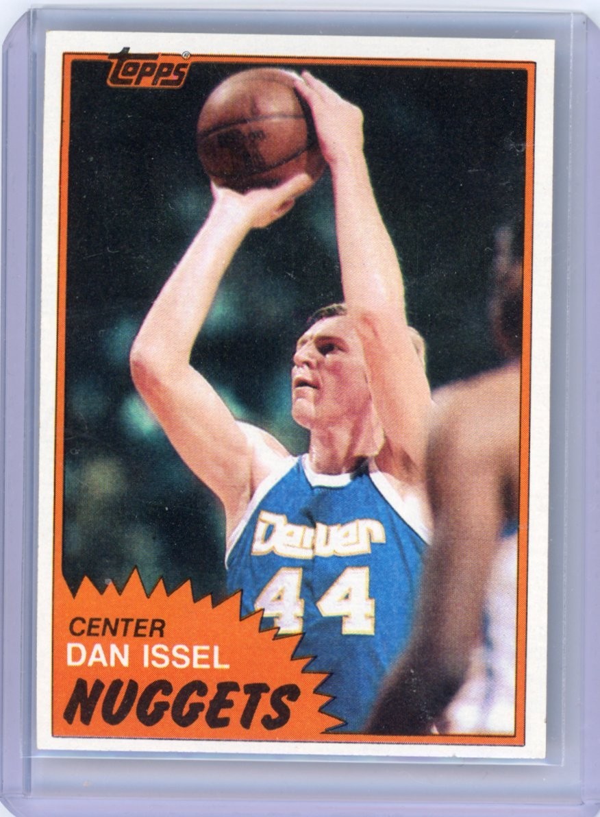 1981-82 Topps – Dan Issel #11 Denver Nuggets Card