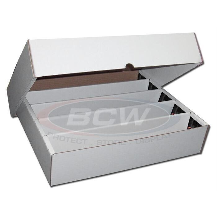 BCW 5000 Count 5 Row Monster Storage Trading Card Box