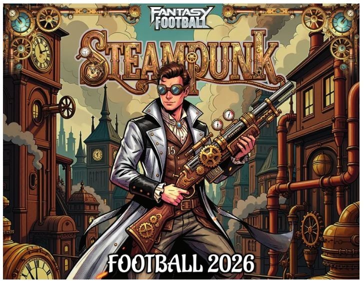2026 Wild Card Fantasy Football Steampunk box! Factory Sealed & In Stock!!