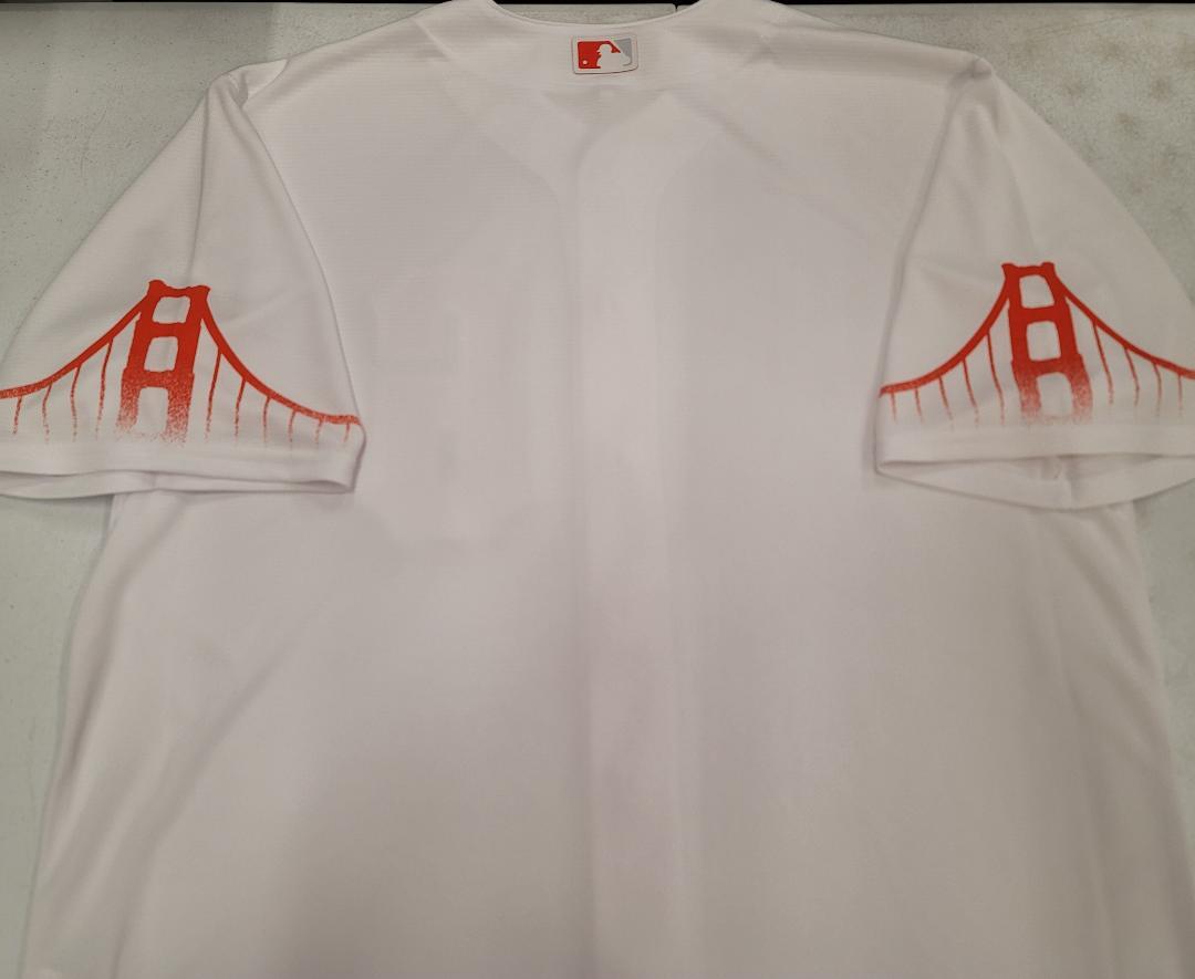 30905 Nike SAN FRANCISCO GIANTS City Connect 100% REAL Baseball JERSEY NWT $140