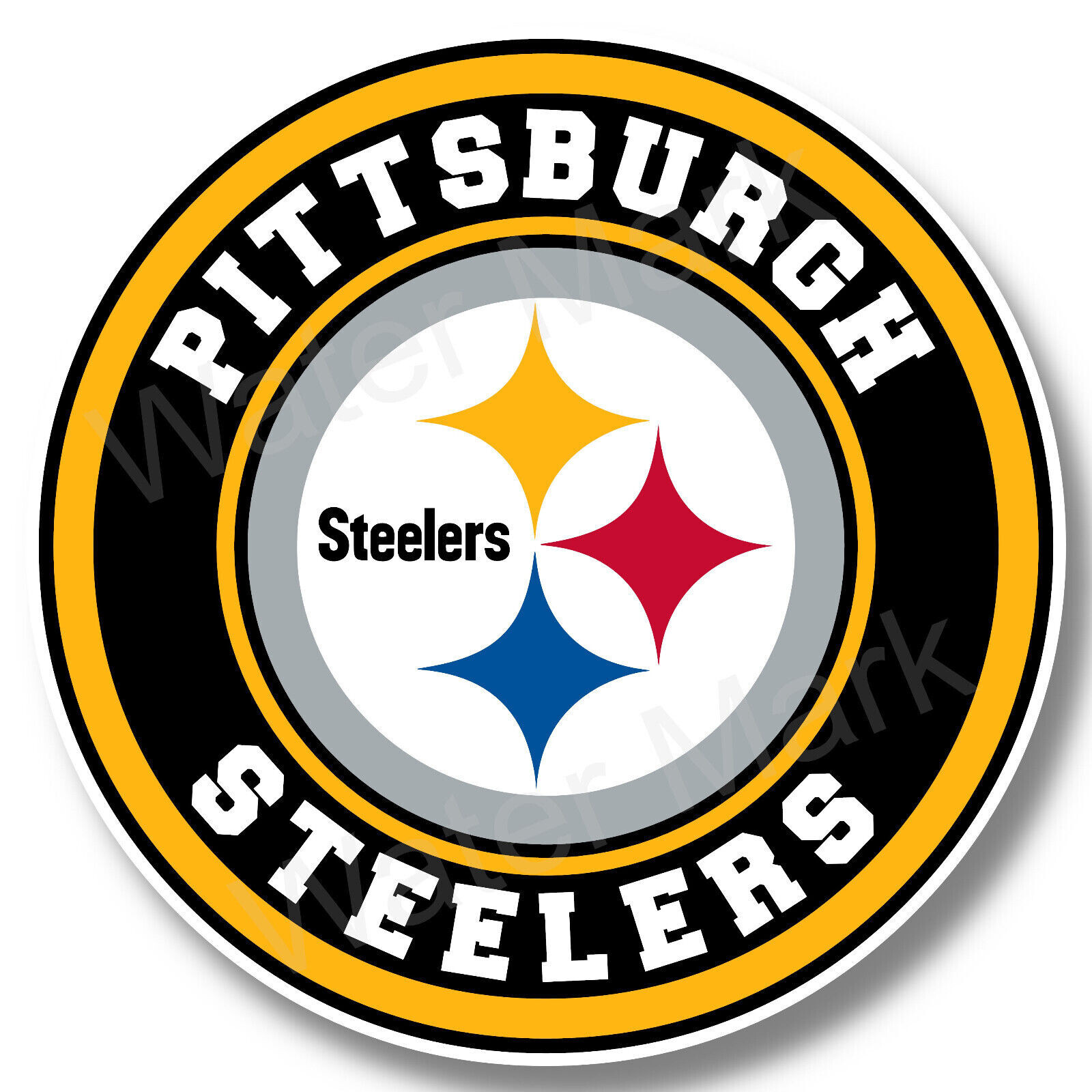 Pittsburgh Steelers Logo Vinyl Sticker Decal 12 Different Size Car Window