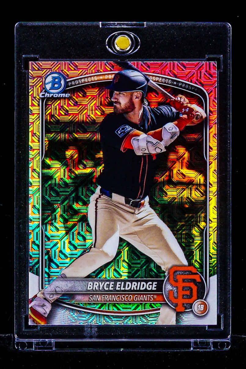 Bryce Eldridge RARE PANDORA REFRACTOR ROOKIE CARD San Francisco Giants SP RC