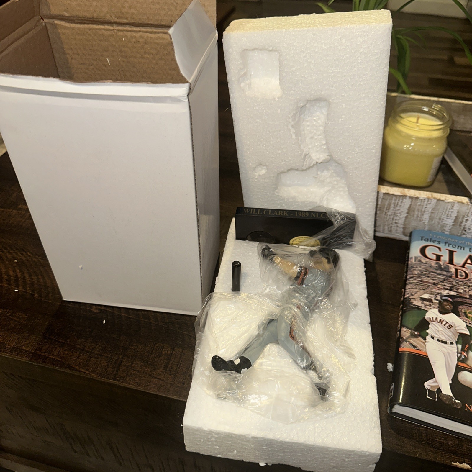 Statue Will “Thrill” Clark 1989 NLCS MVP San Francisco SF Giants SGA 5/27/2014