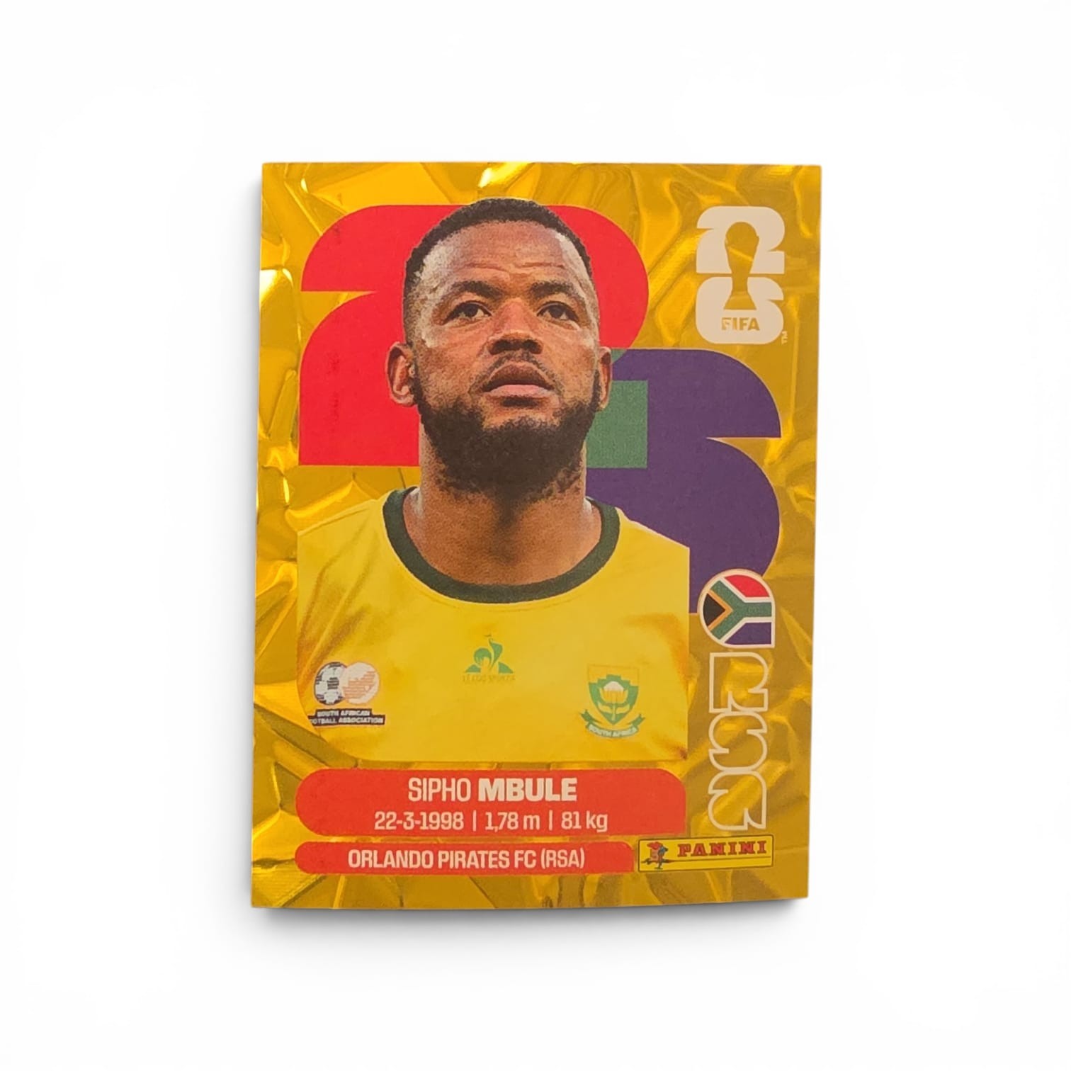 Panini FIFA World Cup 2026 Exclusive Edition Gold Border Stickers Singles – Pick