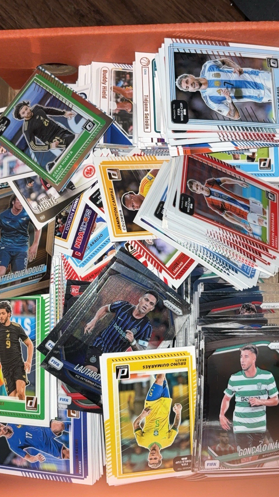 Soccer Trading Card Lot 50 per order (free with any purchase from my store)