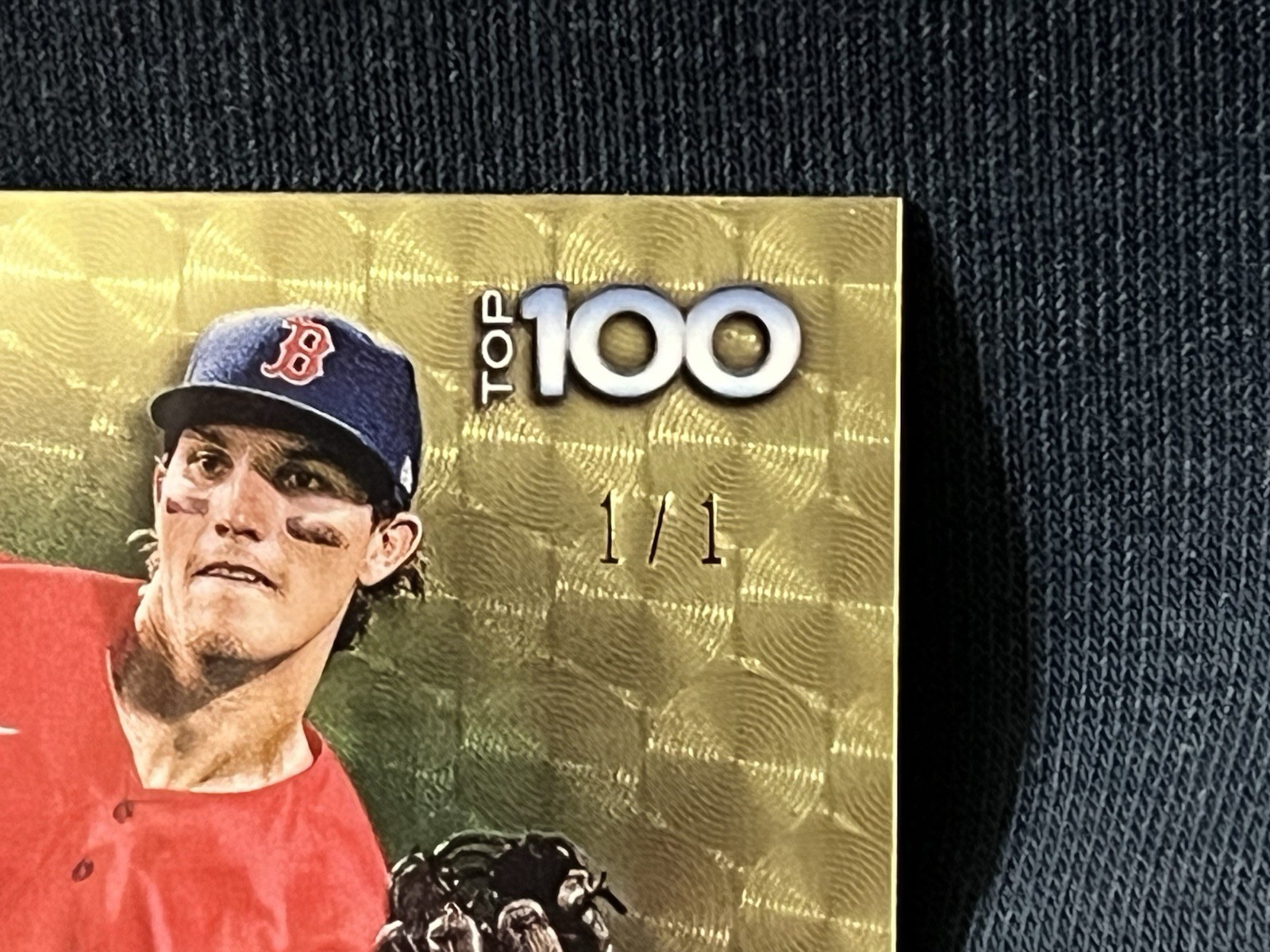 2022 Bowman Top 100 Jarren Duran #BTP-72 Gold SuperFractor 1 /1 Rookie REDSOX