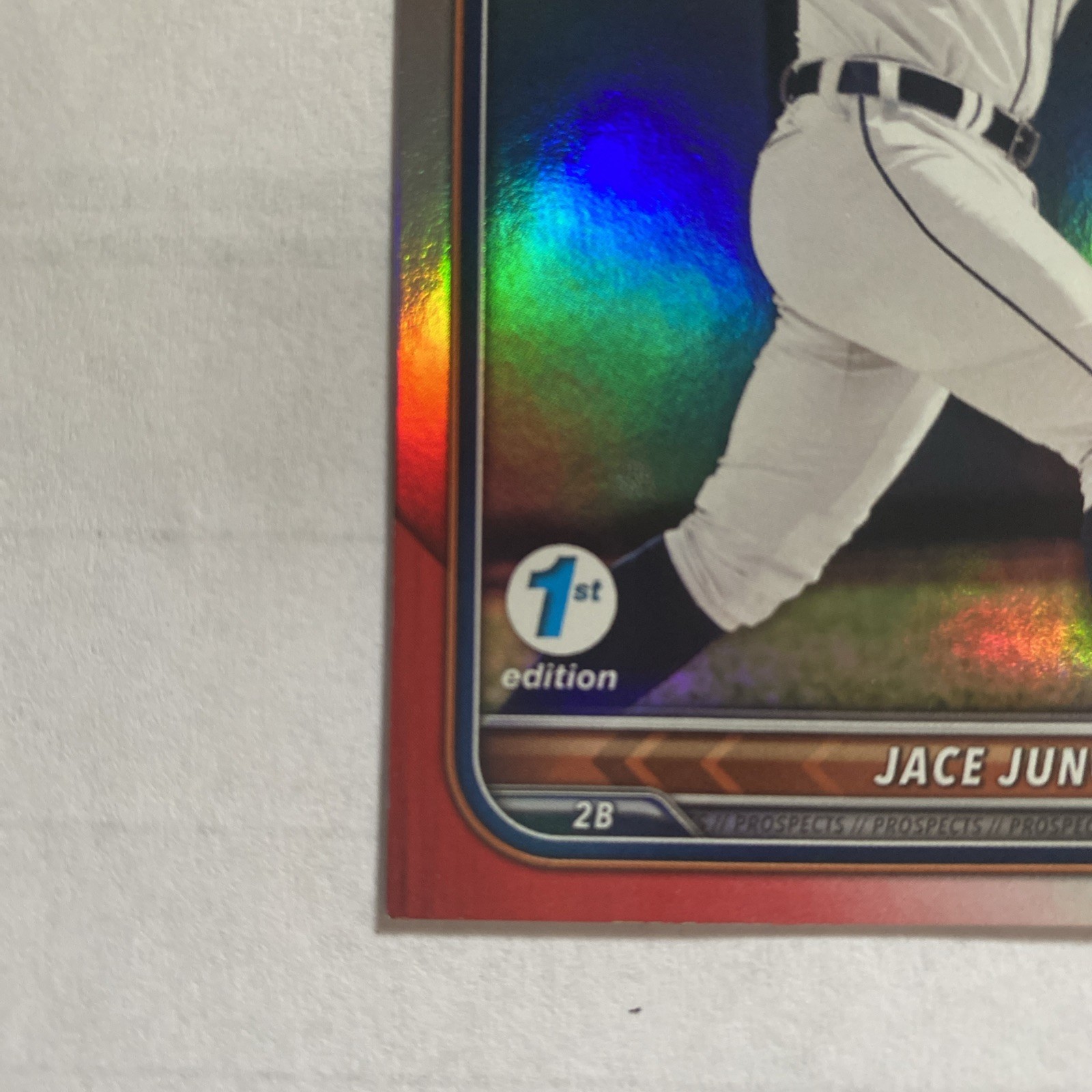 2022 Bowman Draft Red Parallel 1st Edition /5 Jace Jung #BD-15