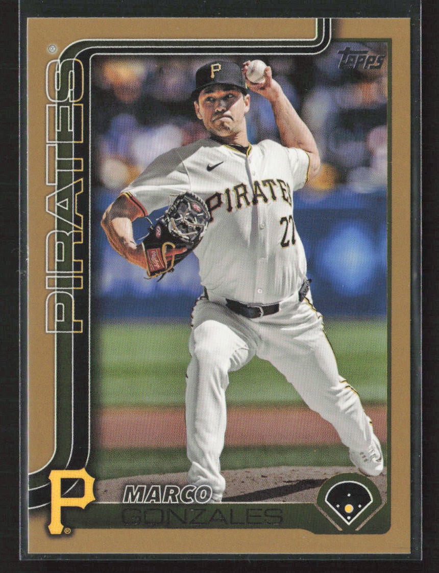 2025 Topps #113 Marco Gonzales Gold #/2025