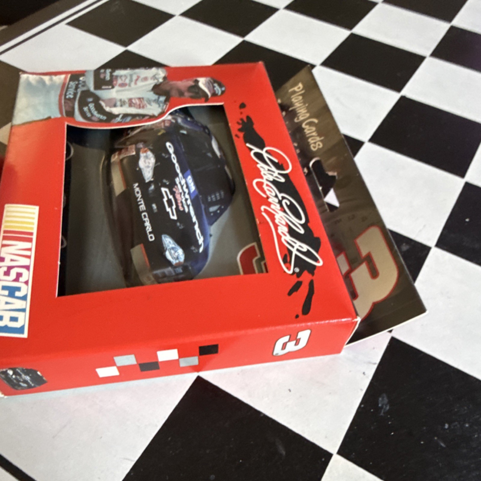 NASCAR Dale Earnhardt #3 Playing Card Set Collector Tin Sports Modern (1970-Now)