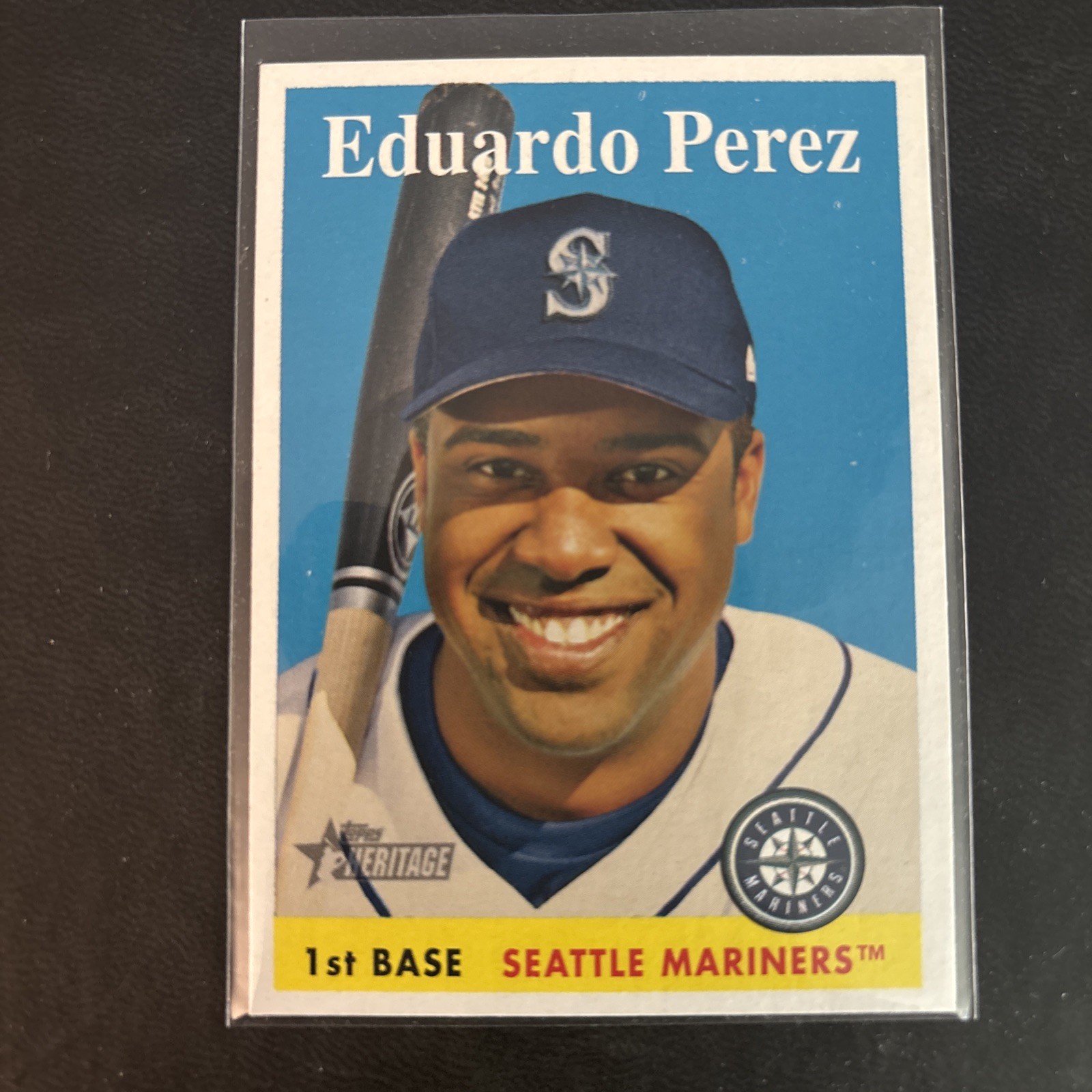 2007 Topps Heritage – Eduardo Perez #383 SP