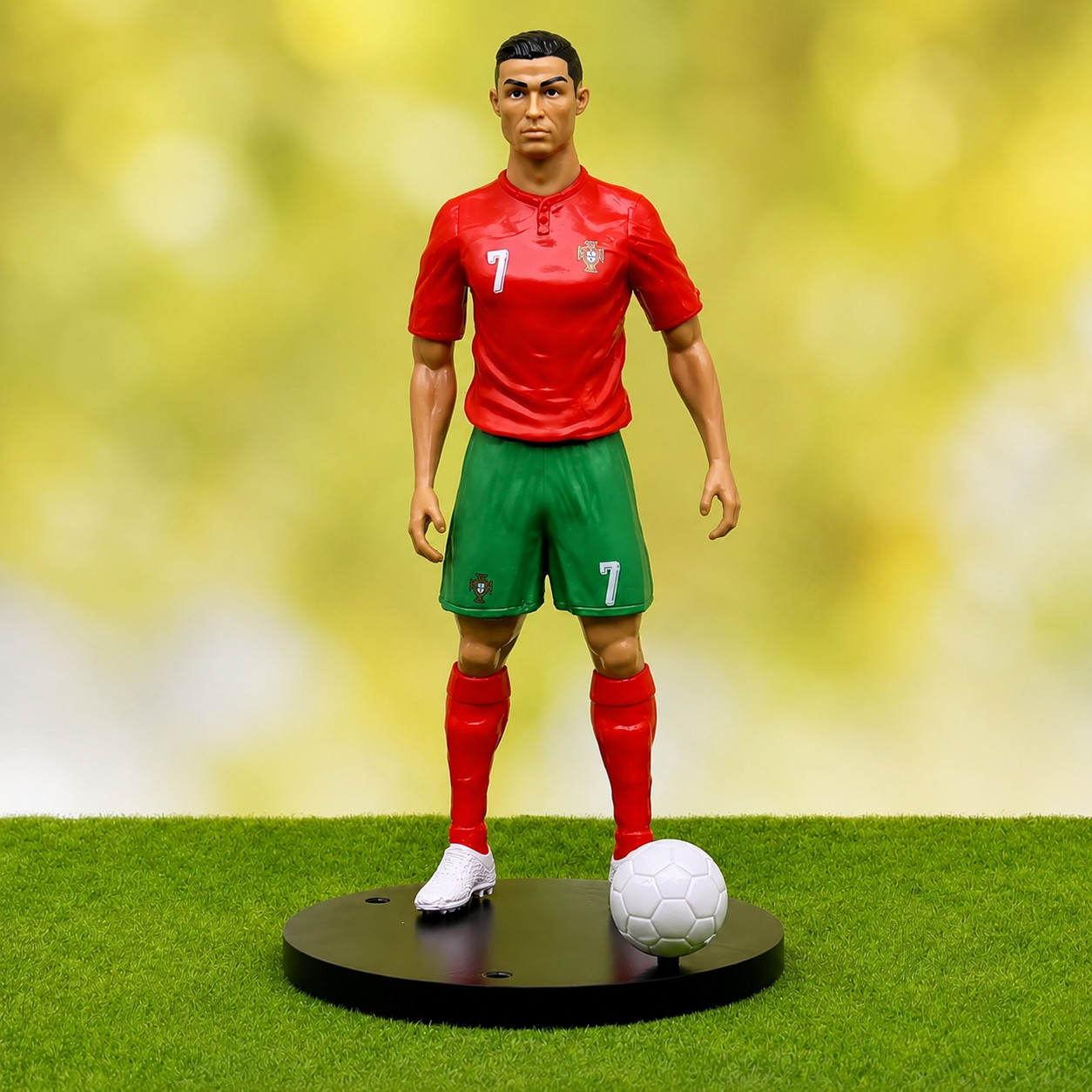 Cristiano Ronaldo CR7 Portugal #7 Figure 19CM PVC Statue Soccer World Cup 2026