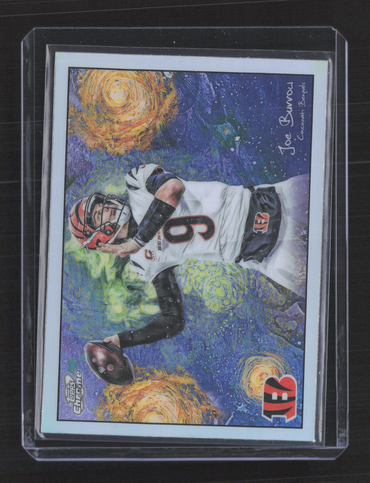 2025 Topps Chrome Cosmic #STN-13 Joe Burrow Stars in the Night
