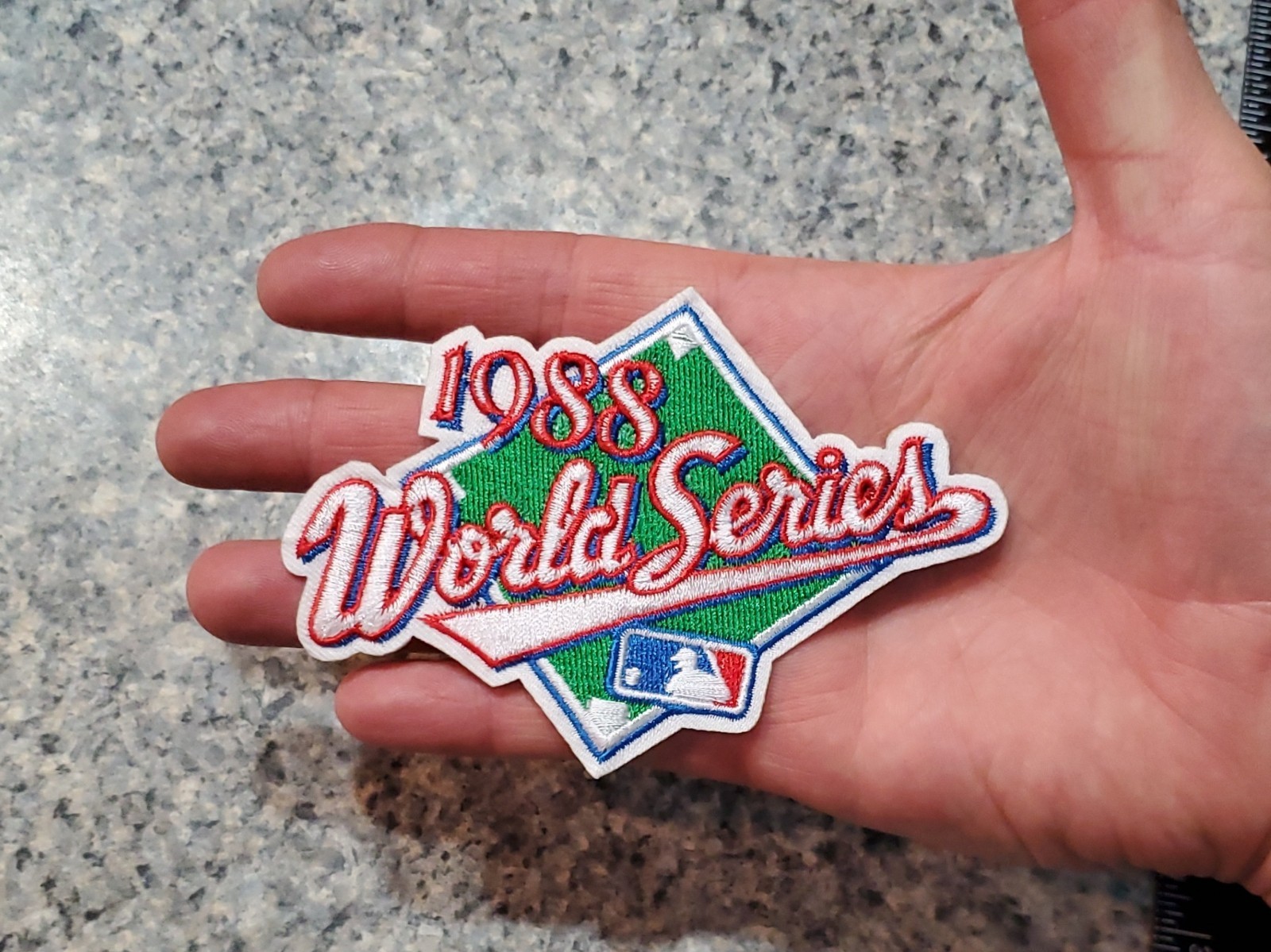 1988 Los Angeles LA Dodgers MLB World Series Jersey Logo Patch. 4″x3.5″