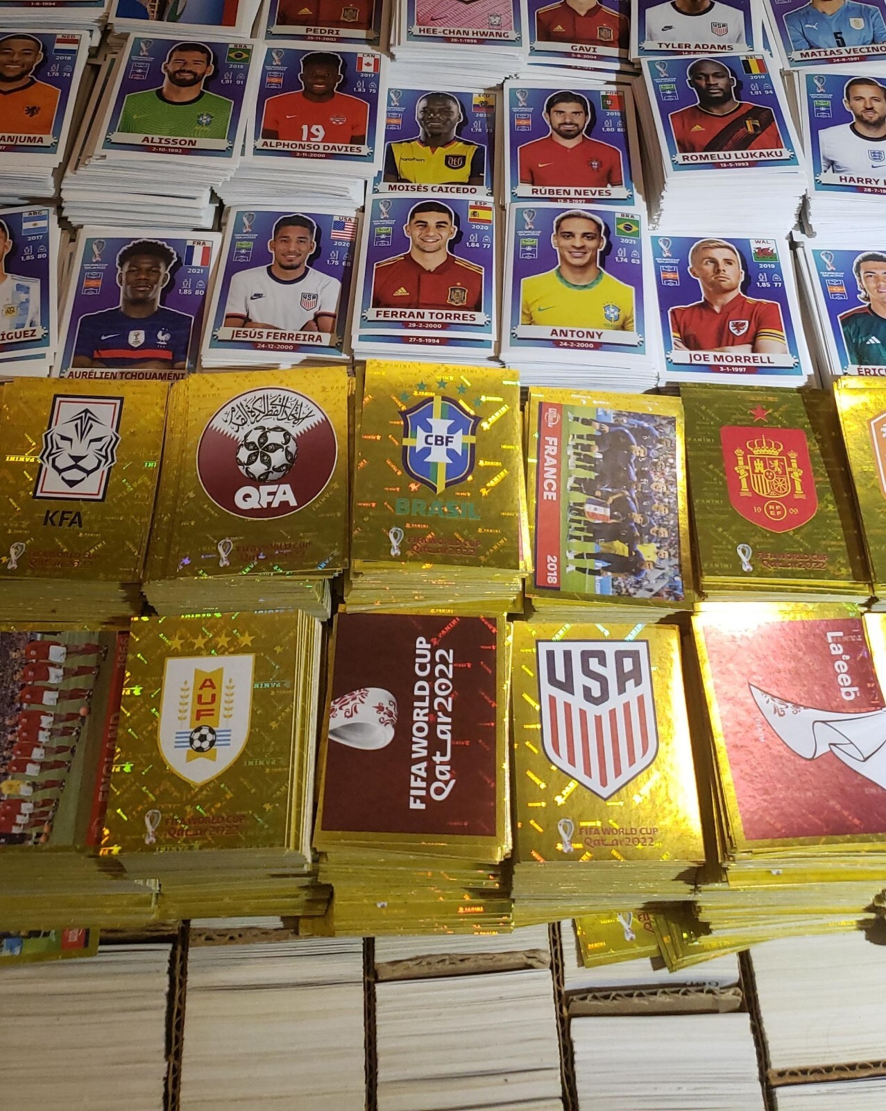 *COMPLETE YOUR ALBUM* Panini World Cup 2022 QATAR Regular Stickers 10 x $4.50