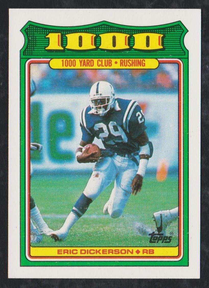 1988 TOPPS FOOTBALL 1000 YARD CLUB YOU PICK #1 – #28 NMMT *** FREE SHIPPING **