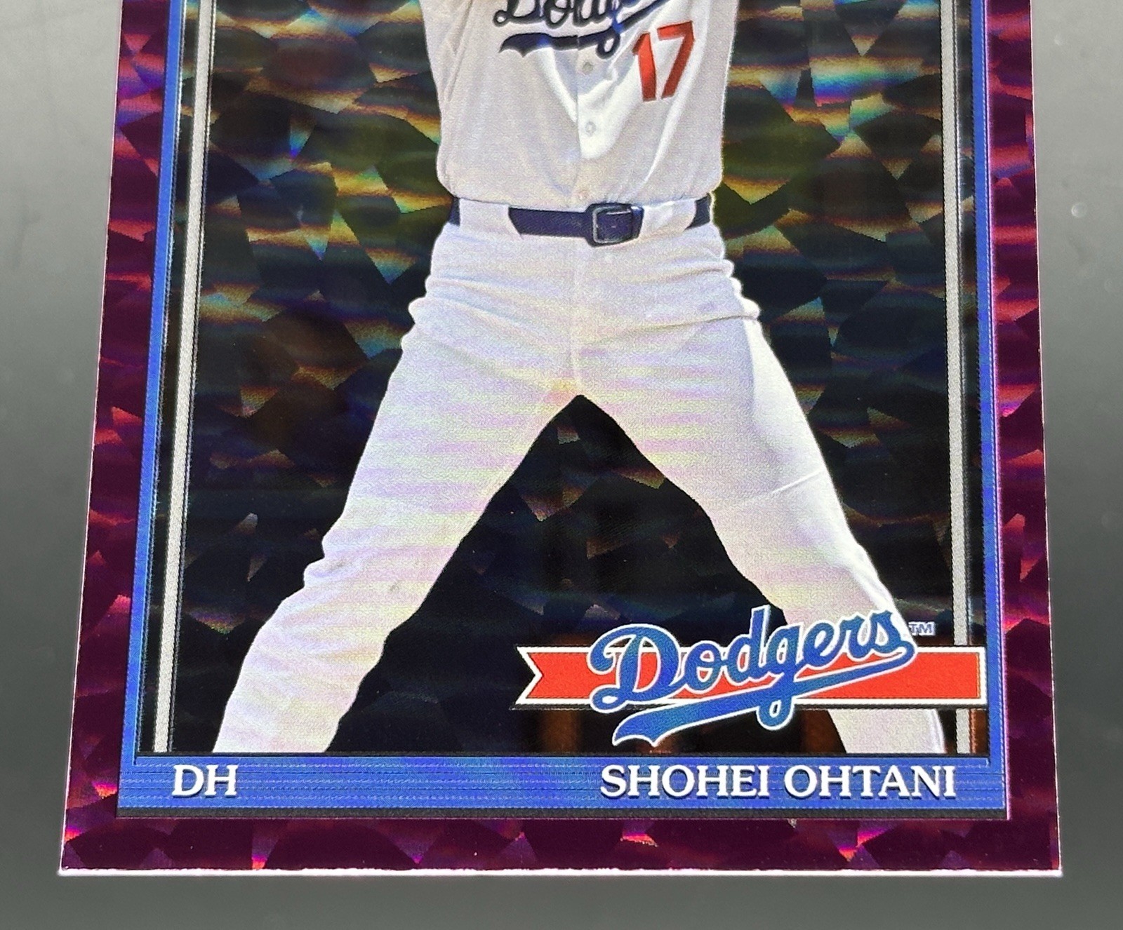 2026 Topps Series 2 Shohei Ohtani Pink Crackle Foil 1991 Topps #91B2-1 READ