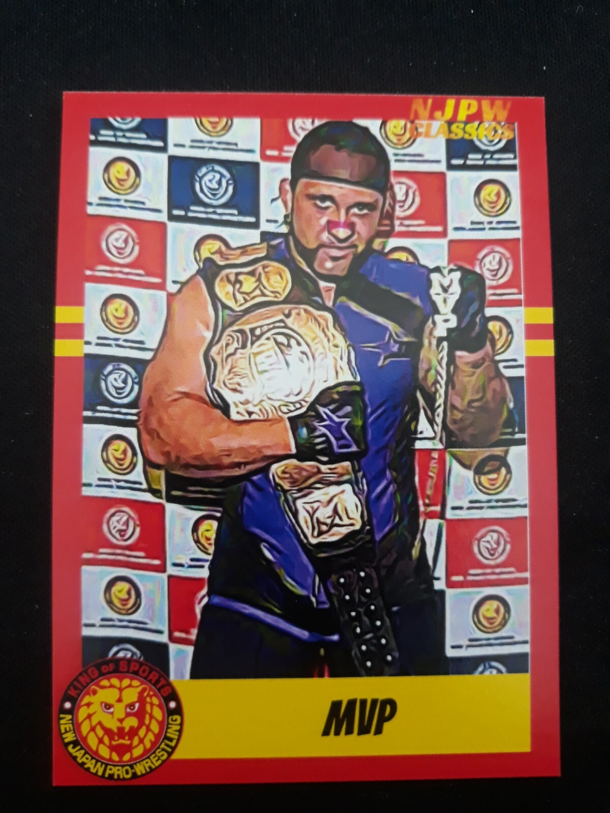 CUSTOM NJPW New Japan Pro Wrestling Trading Card 2021 MVP #73