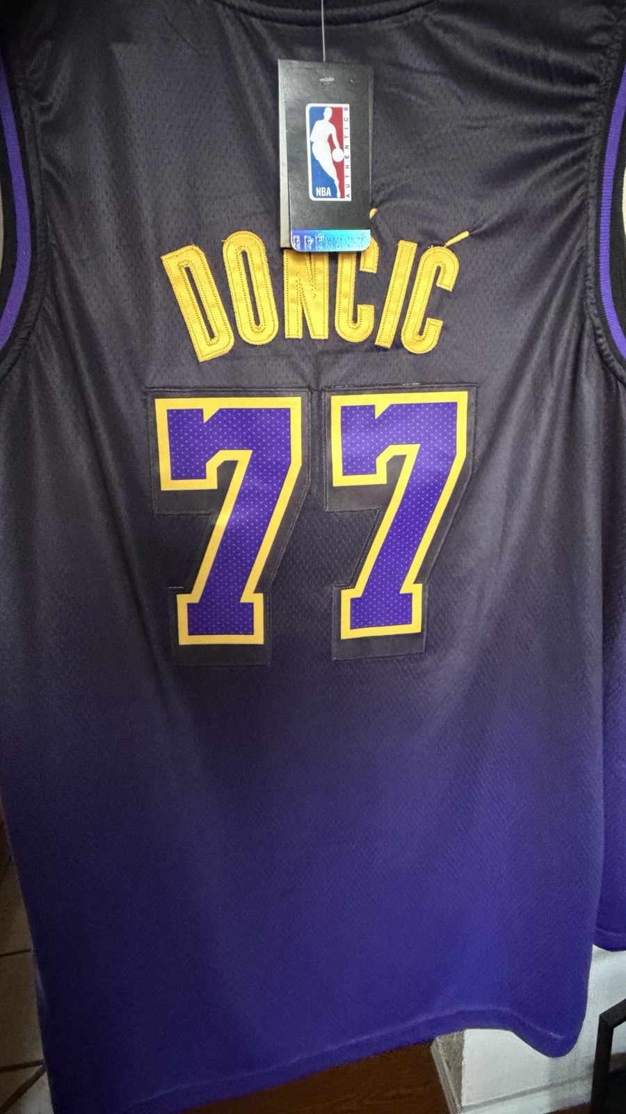 Luka Doncic Lakeshow Stitched Jersey