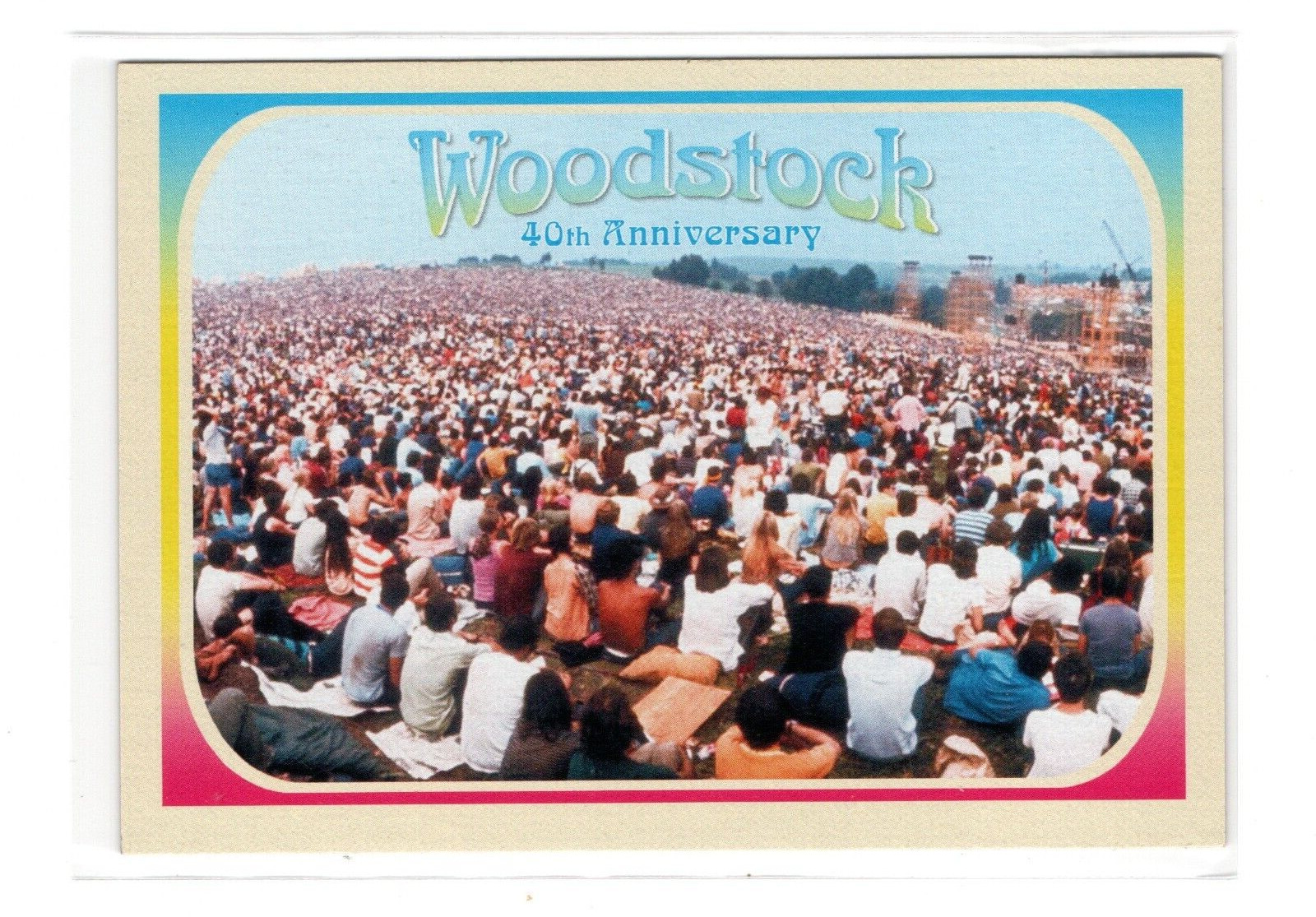2009 Upper Deck Philadelphia Football: Woodstock 40th Anniversary #326 Card – NM