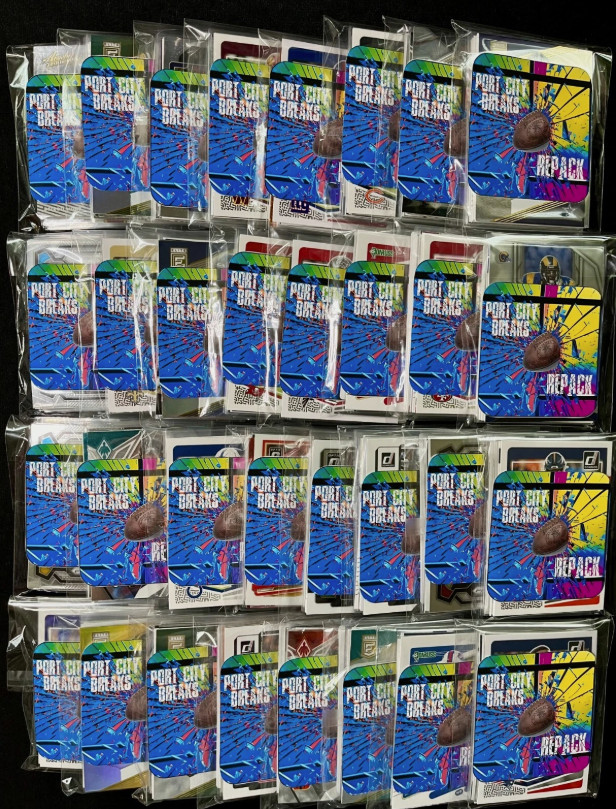 NFL Team Card Lot Pack – Includes 15 Cards & 1 Downtown Decal of selected team