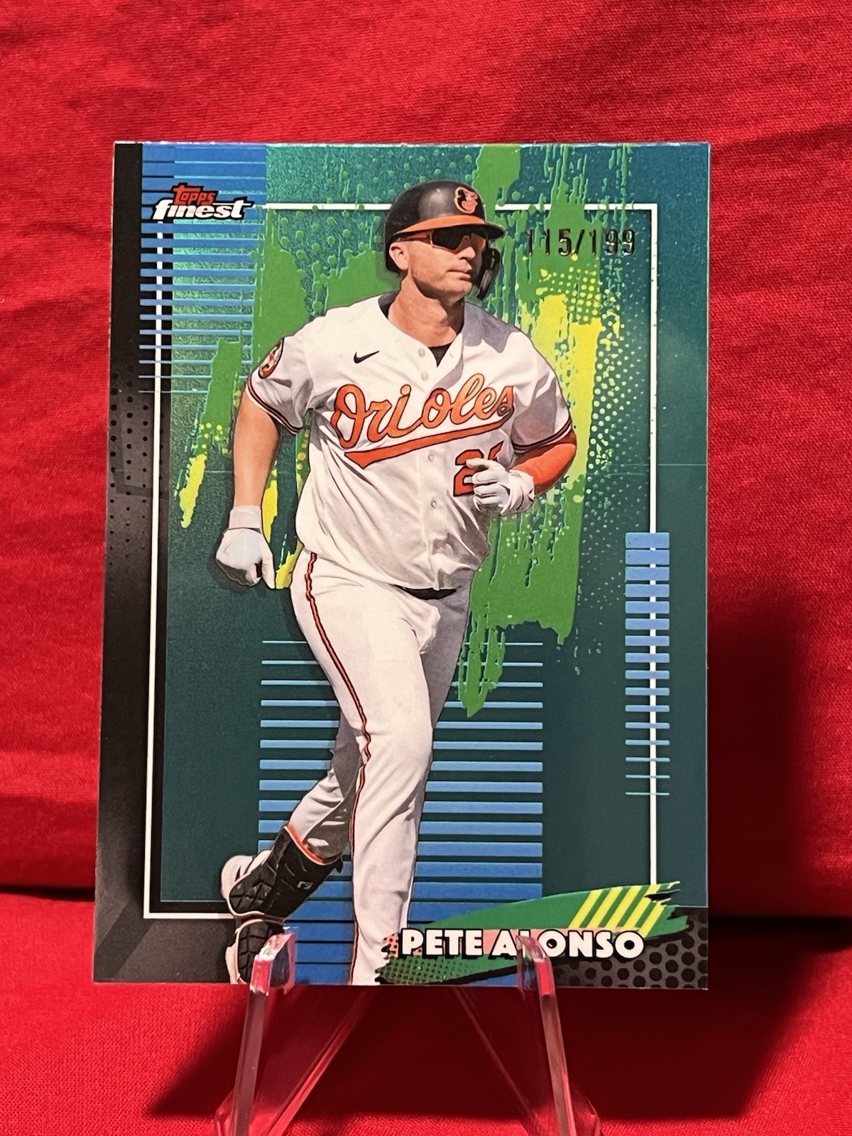 2026 TOPPS FINEST PETE ALONSO AQUA 115/199