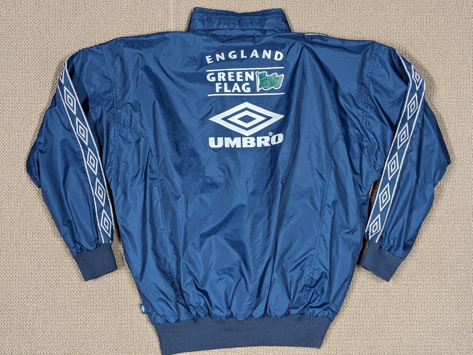 England National Team Training Drill Top Jacket 1998/2000 Umbro Large Original