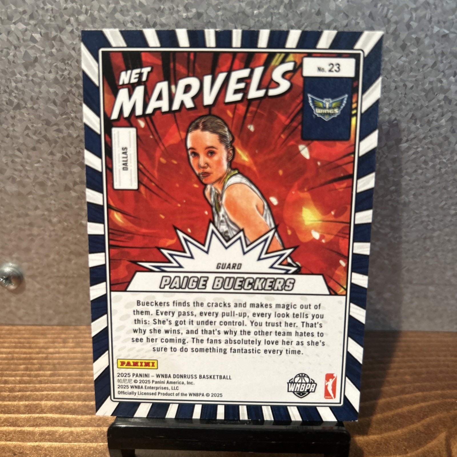 2025 Panini Donruss WNBA – Net Marvels Paige Bueckers #23 (RC)