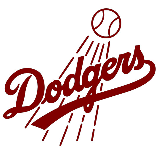 LA Dodgers Vinyl Decal Sticker – You choose color and size