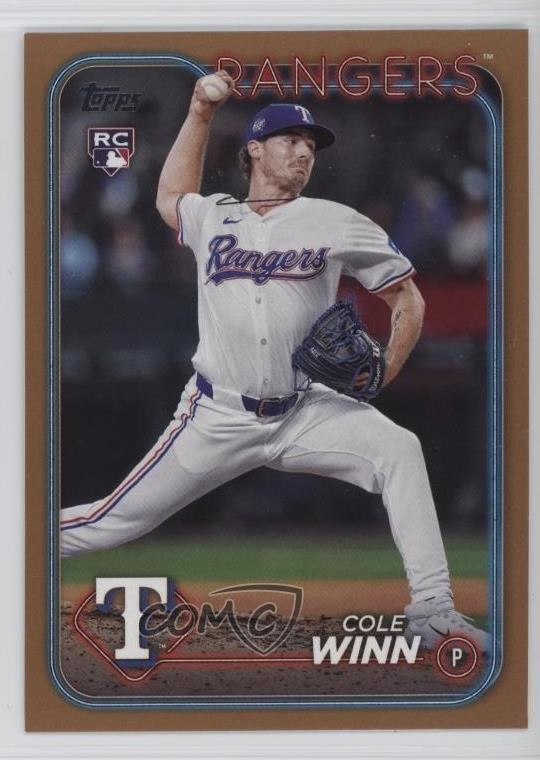 2024 Topps Update Gold 1710/2024 Cole Winn #US109 Rookie RC 1ds9