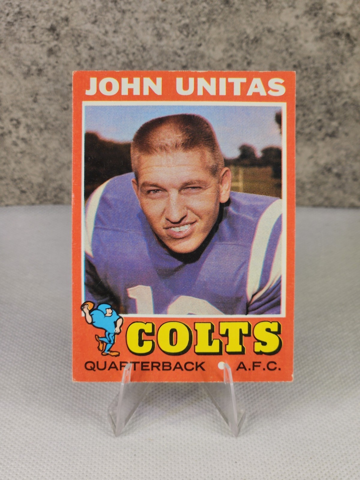1971 Topps – Johnny Unitas #1