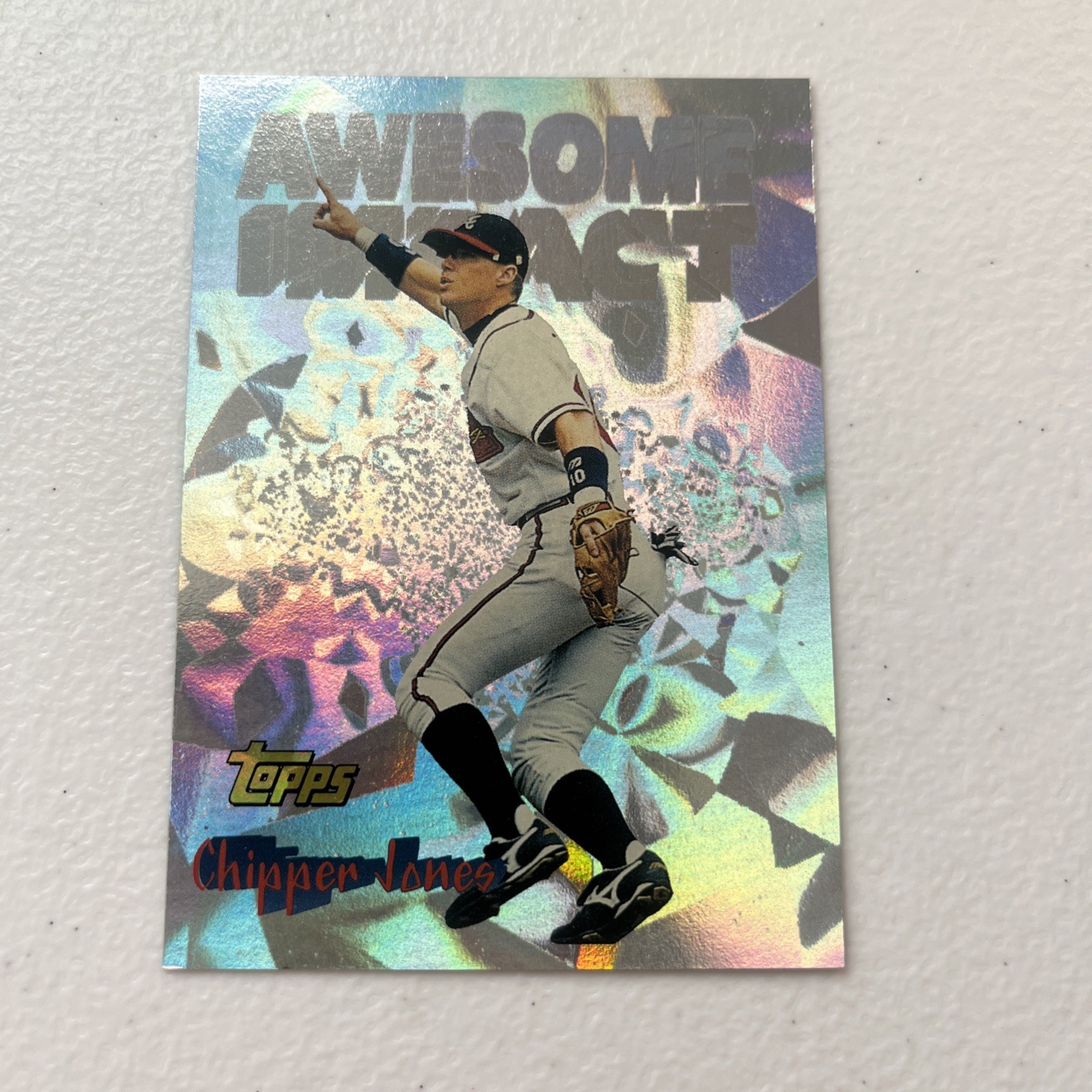 1997 Topps Awesome Impact: #AI-9 Chipper Jones Atlanta Braves