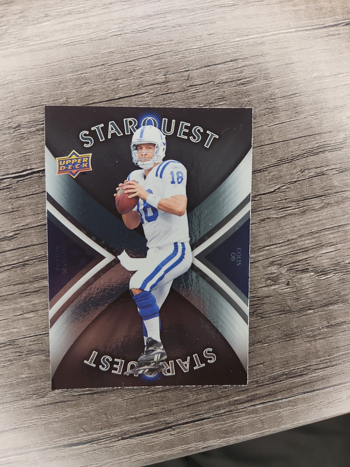 2008 Upper Deck First Edition – Starquest Peyton Manning #SQ25