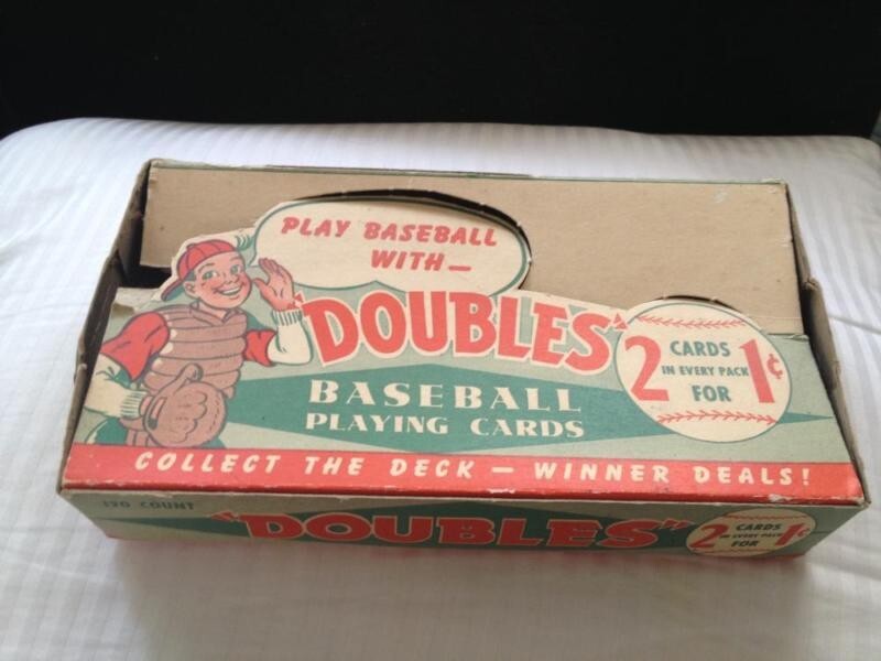 1952 Worlds Greatest Card Chase Box- 21 packs+auto+ 2 cards 50/60’s