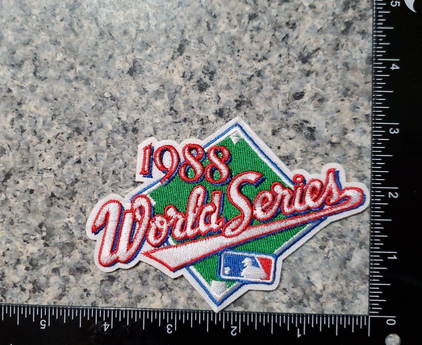 1988 Los Angeles LA Dodgers MLB World Series Jersey Logo Patch. 4″x3.5″