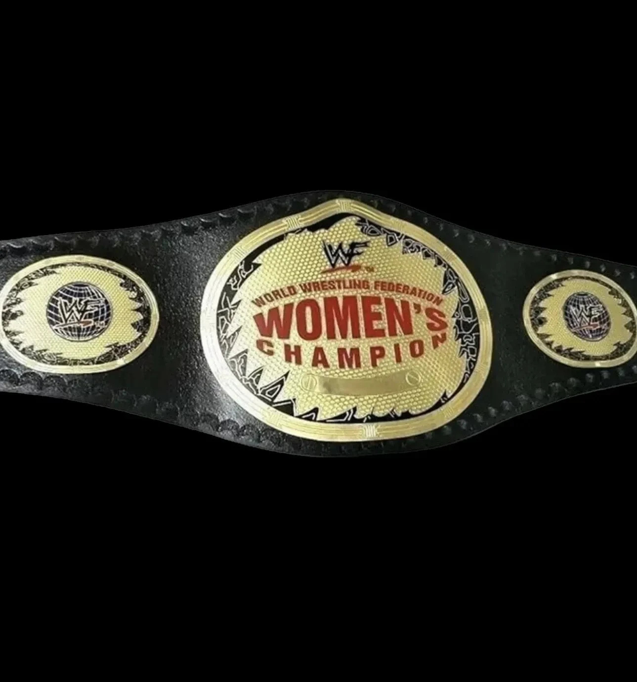 World Wrestling Women Championship Title , Replica 2 MM Brass Leather strap Belt