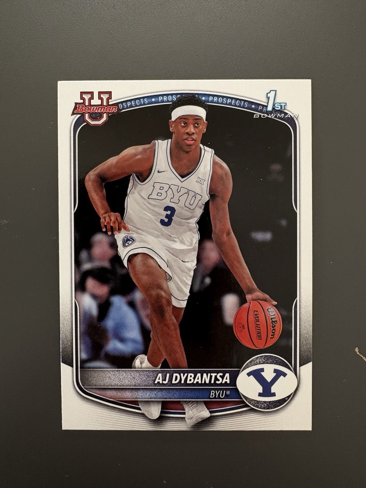 2025-26 Bowman #BPP-1 AJ Dybantsa Prospects BYU Cougars