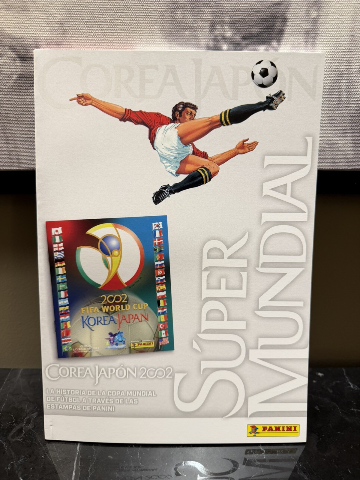 Panini FIFA World Cup Japan South Korea 2002 Book With Reprinted Stickers