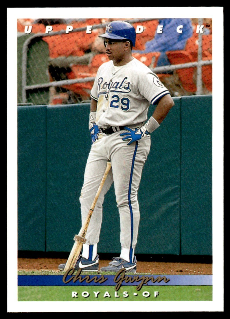 1993 Upper Deck #632 Chris Gwynn Kansas City Royals