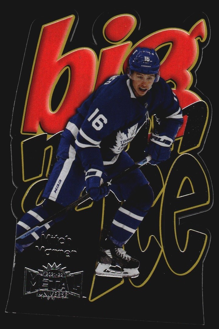 2021-22 Metal Universe Big Man on Ice #BM29 Mitch Marner – HKY