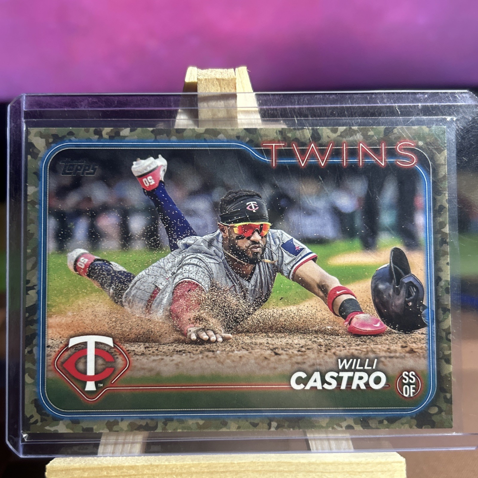 2024 Topps Series 1 #285 Willi Castro Camo #/25