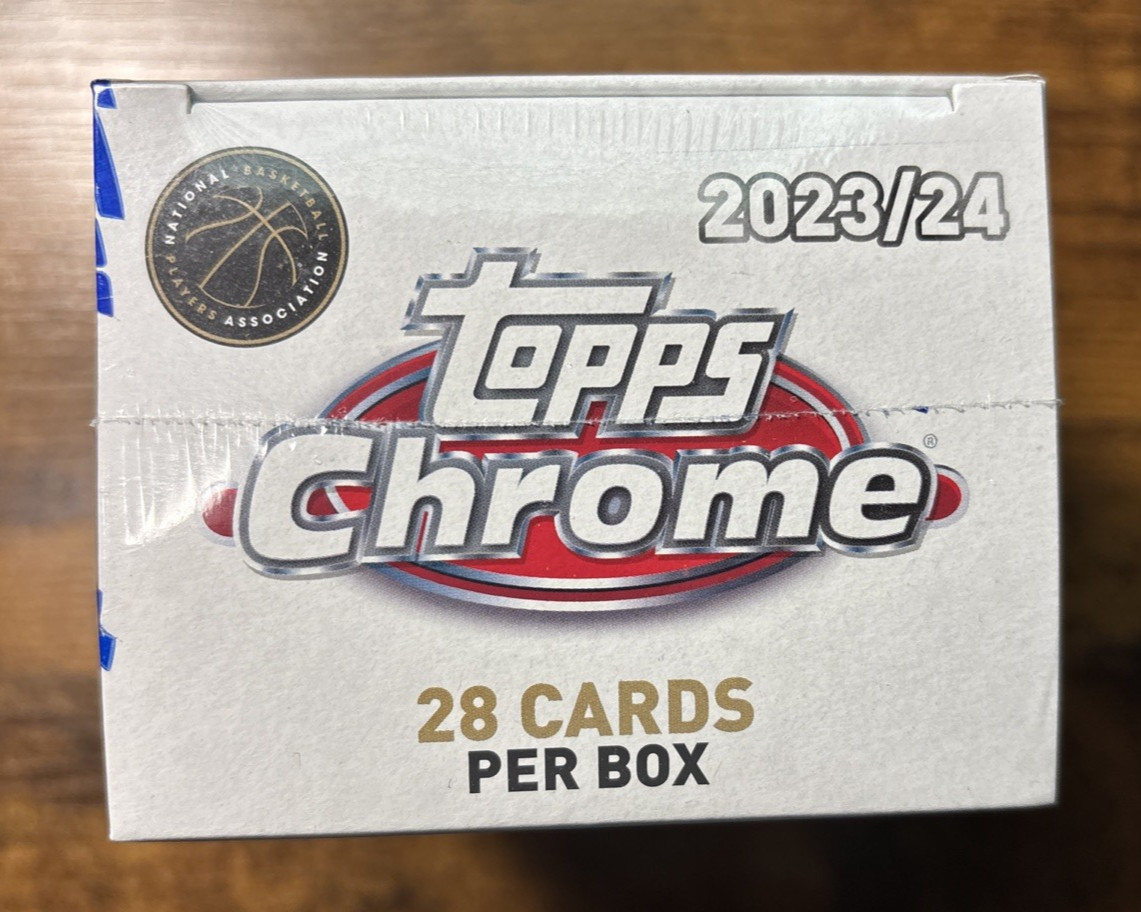 2023-24 Topps Chrome Basketball Blaster BOX FACTORY SEALED POSSIBLE Wembanyama