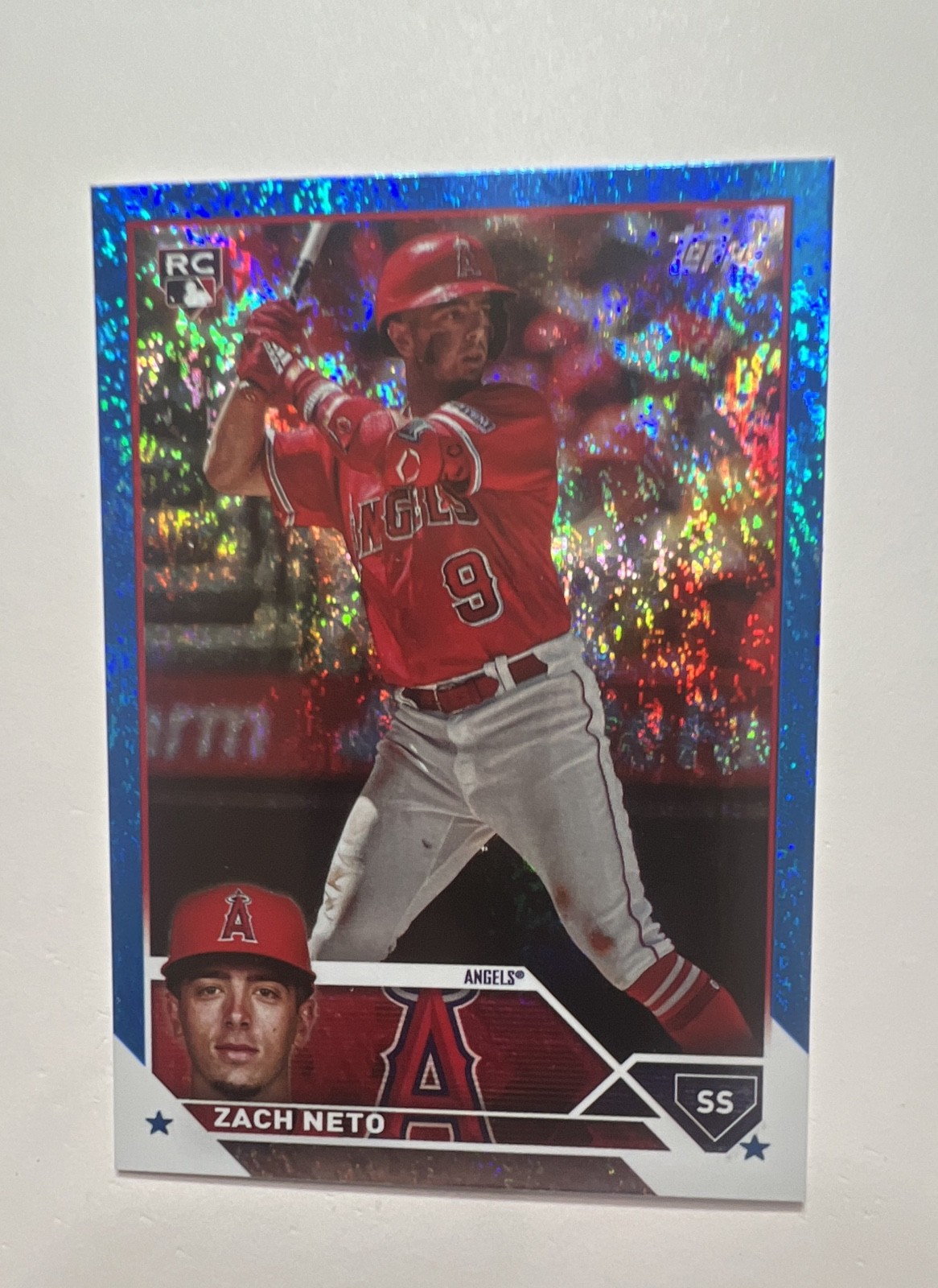 2023 Topps Update Series – Zach Neto #US98 Blue Foil /999 (RC)