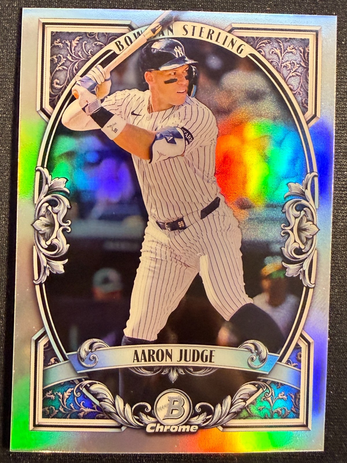 Aaron Judge 2026 Bowman Sterling Chrome Refractor Insert