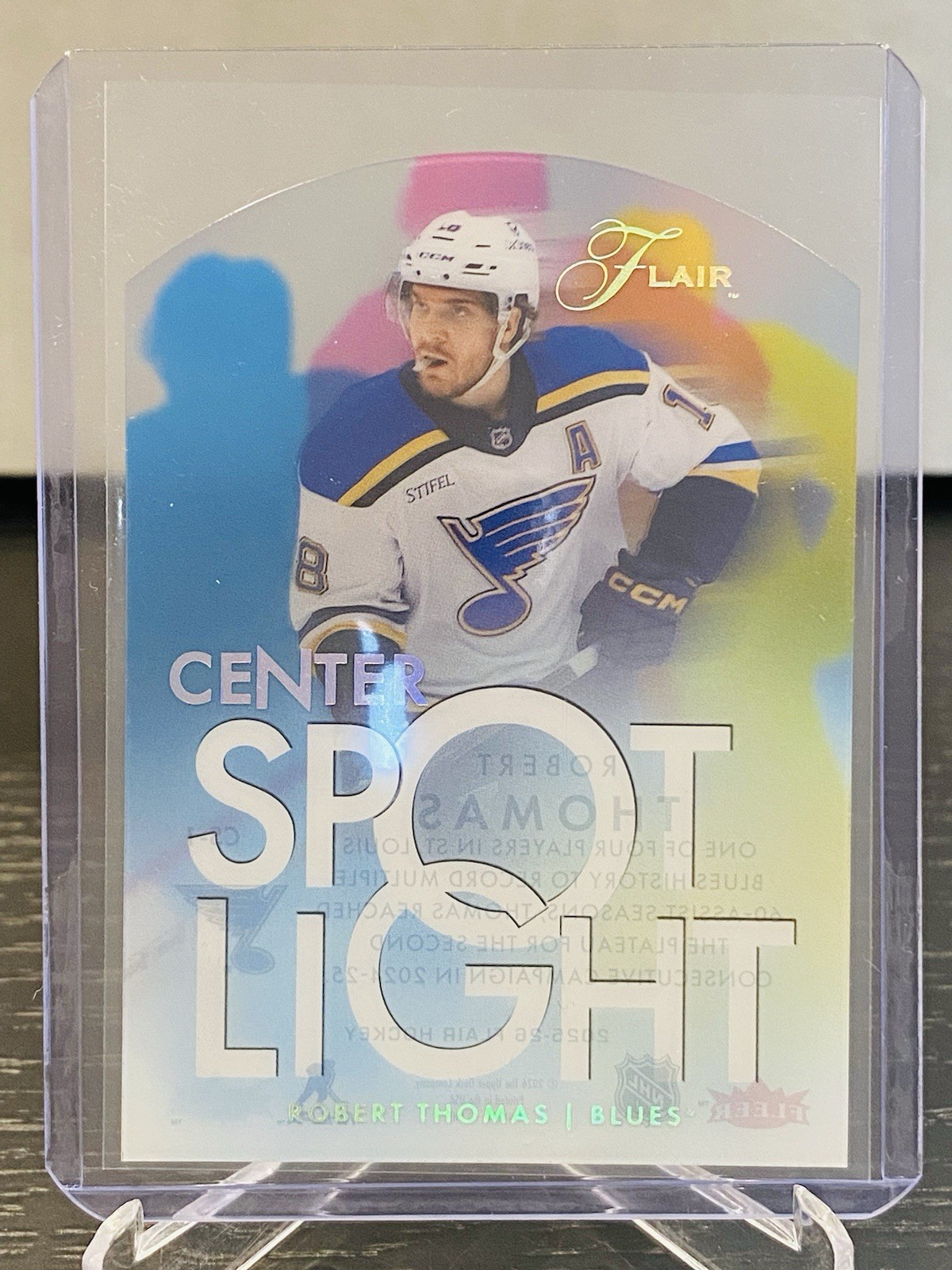 2025-26 Upper Deck Flair Center Spotlight Robert Thomas #CS-1