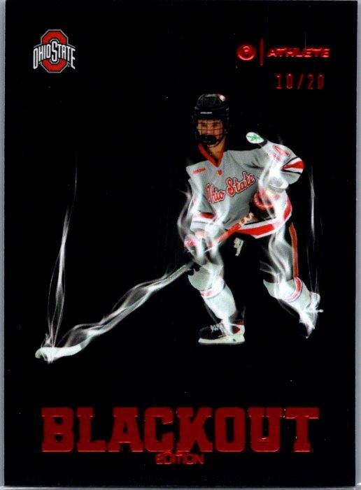 2025-26 ONIT Ohio State Women’s Hockey #BL-5 Mira Jungåker Blackout TC 10/20