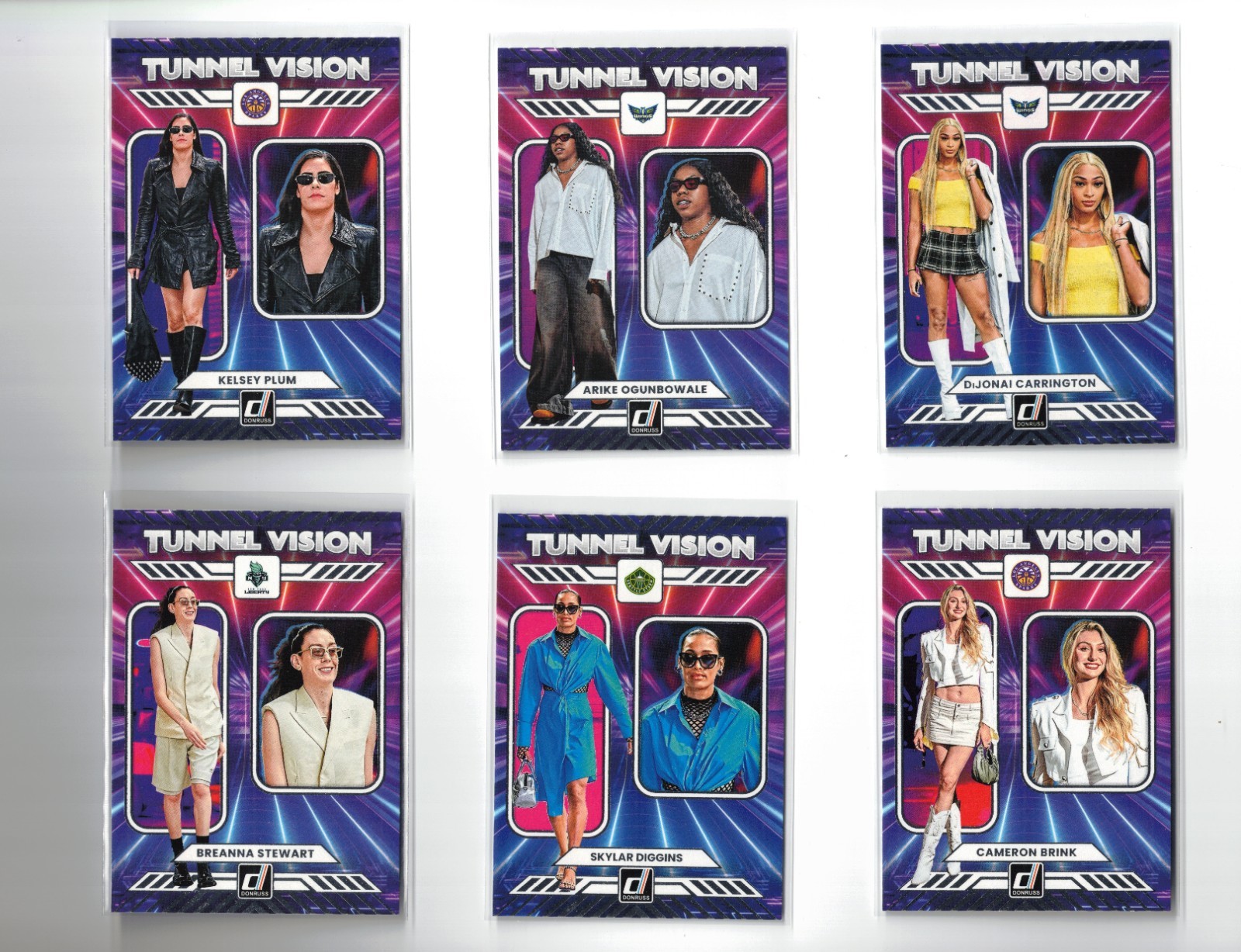 2025 Panini Donruss WNBA – Tunnel Vision Insert – Complete Your Set