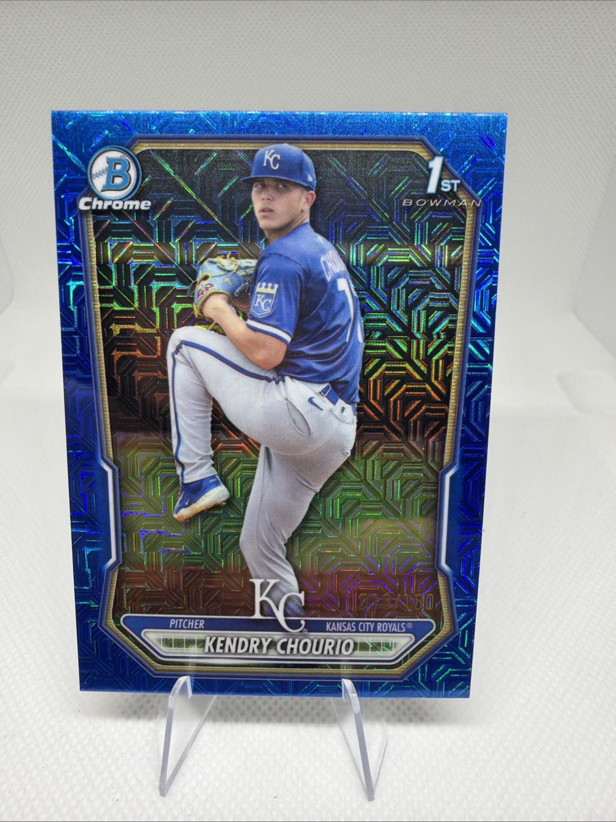 2026 Bowman Chrome Kendry Chourio #BCP-7 1st Blue Mojo Refractor /150