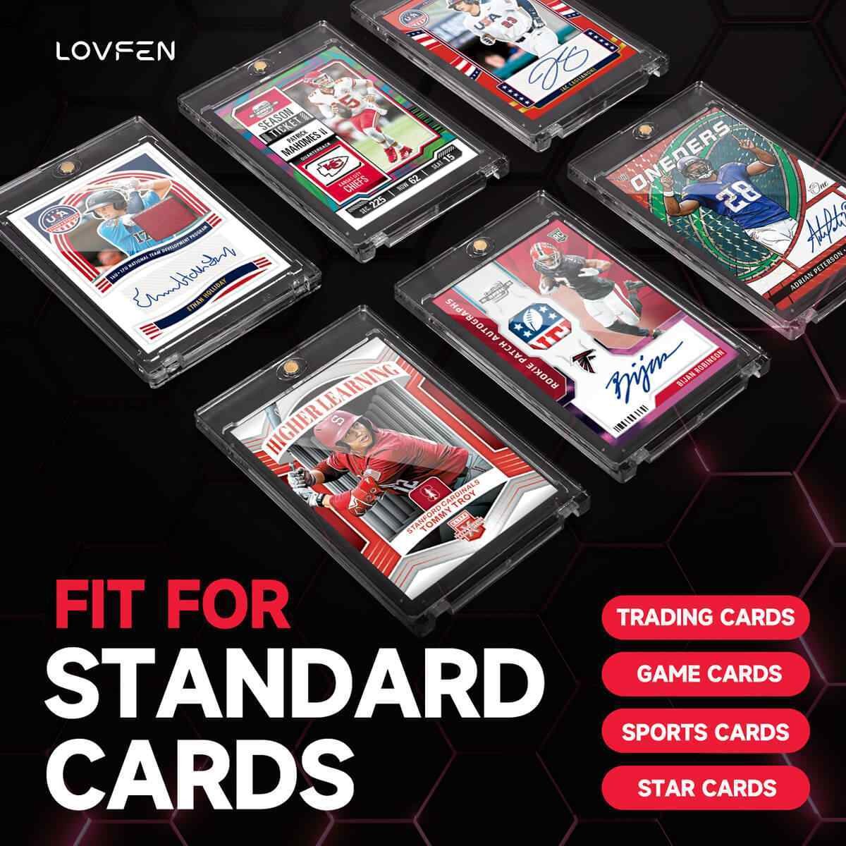 5/25/50/100/400pcak Magnetic One Touch Card Holder For Pokémon 35pt Cards